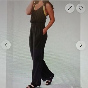4 Fernie Wide Black Leg Jumpsuit